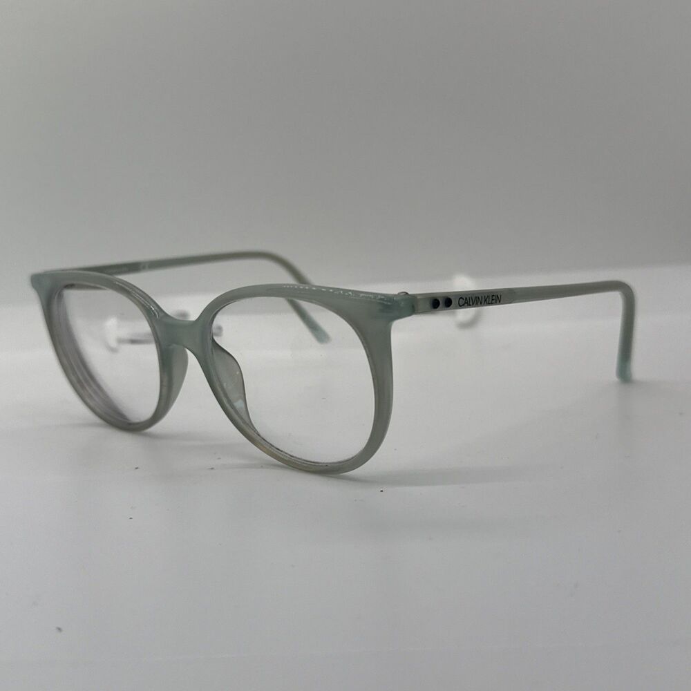 Calvin Klein Eyeglasses CK 19508 450 Milky Light Blue 49-18-135 FRAMES ONLY